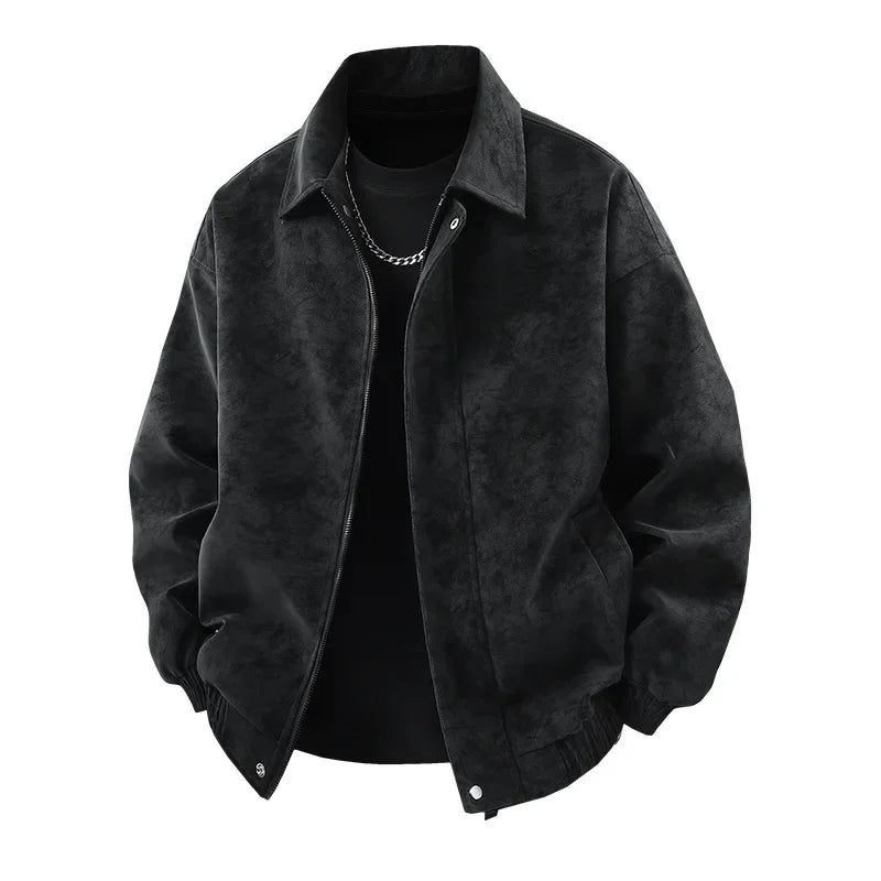 Jaqueta Leather Premium Masculina Minimal Streetwear