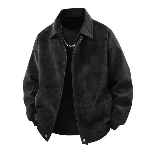 Jaqueta Leather Premium Masculina Minimal Streetwear