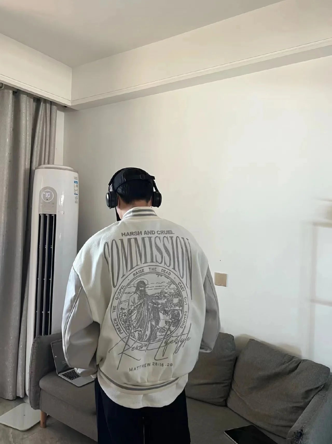 Jaqueta Varsity Premium Unissex Vintage Streetwear