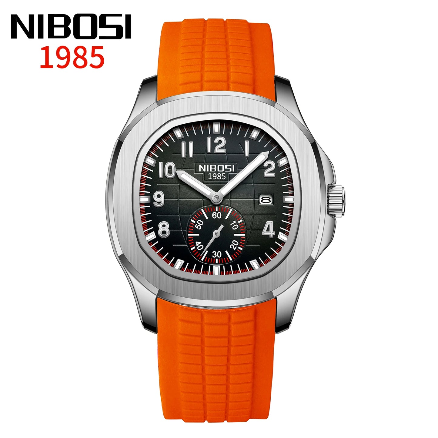 Relógio Masculino NIBOSI Premium Luxury 30ATM em Aço Inoxidável