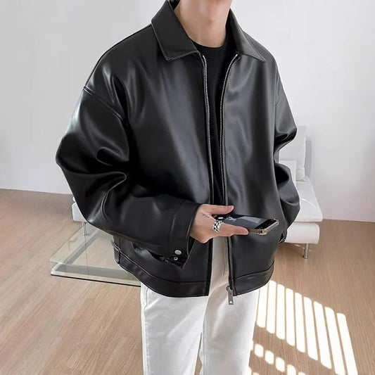 Jaqueta Masculina Biker Impermeável Premium