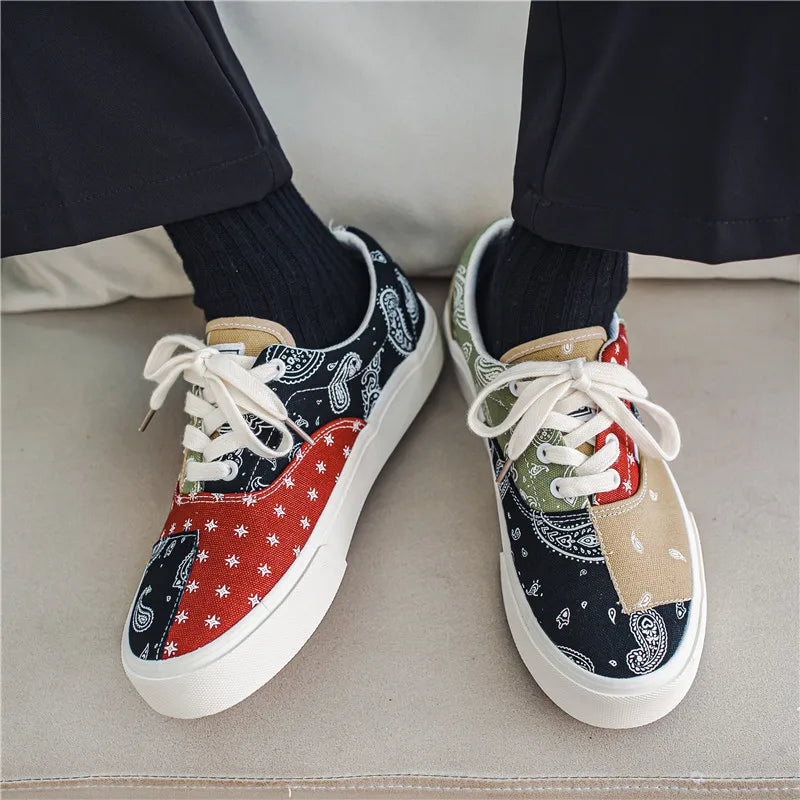 Tênis Masculino Patchwork Street Premium