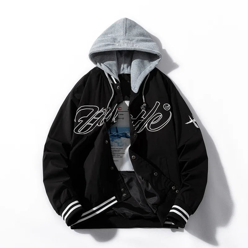 Jaqueta Varsity Premium Unissex Japanese Streetwear