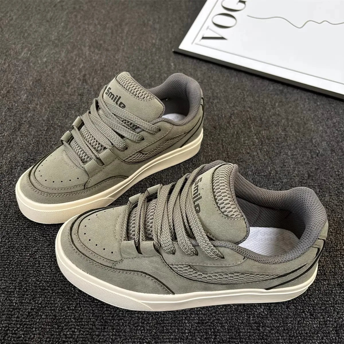 Tênis Masculino Retro Khaki Premium