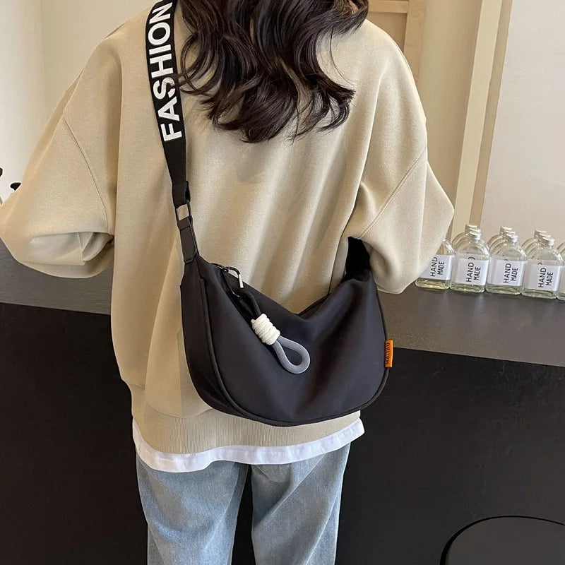 Bolsa Feminina Dumpling Crossbody Shoulder Bag Premium Fashion