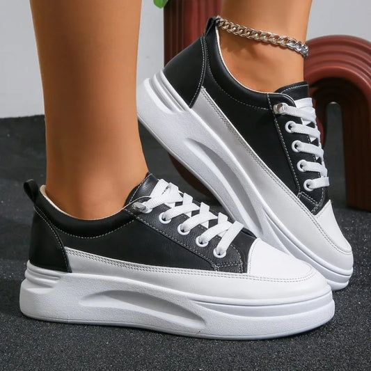 Tênis Feminino White Platform Premium