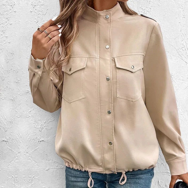 Jaqueta Feminina Workwear Minimalista Premium