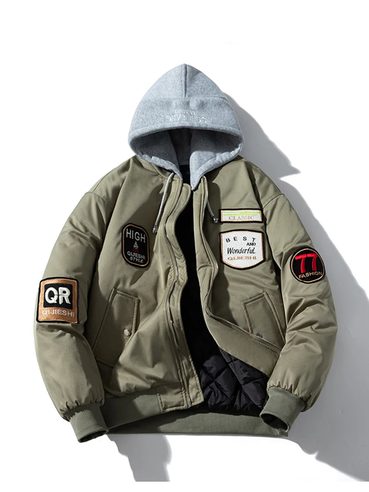 Jaqueta Bomber Militar Premium Masculina Streetwear