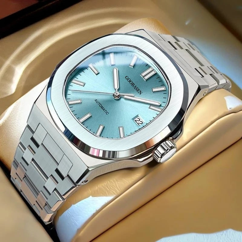 Relógio Automático Premium Unissex em Aço Inoxidável Luxury