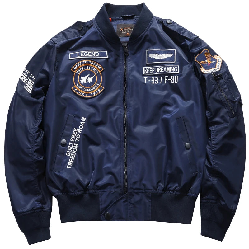 Jaqueta MA-1 Premium Masculina Military Streetwear