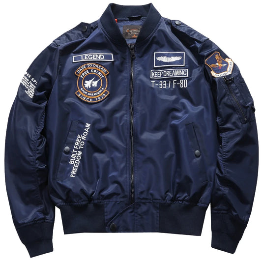 Jaqueta MA-1 Premium Masculina Military Streetwear