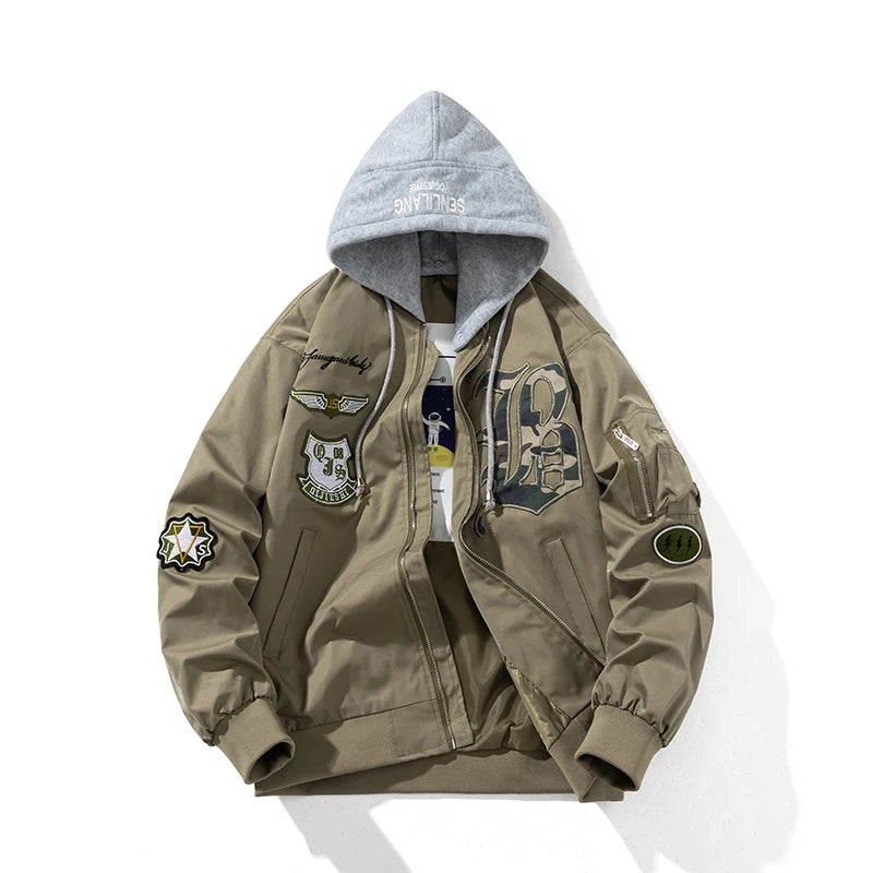 Jaqueta Pilot Premium Masculina Military Streetwear