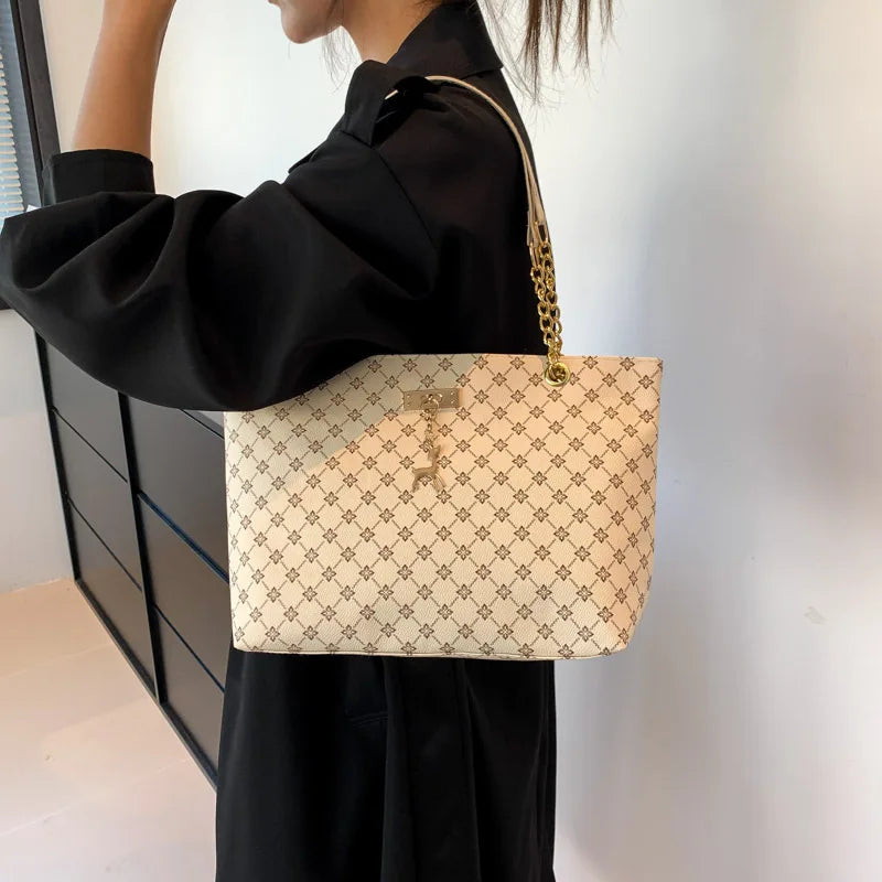 Bolsa Feminina Tote Soft Leather Grande Capacidade Premium Fashion