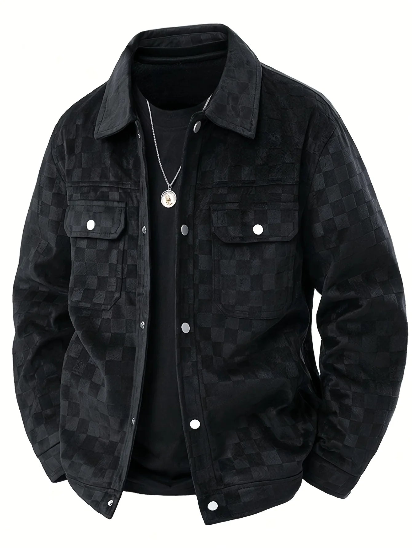 Jaqueta Suede Premium Masculina Old Money Streetwear