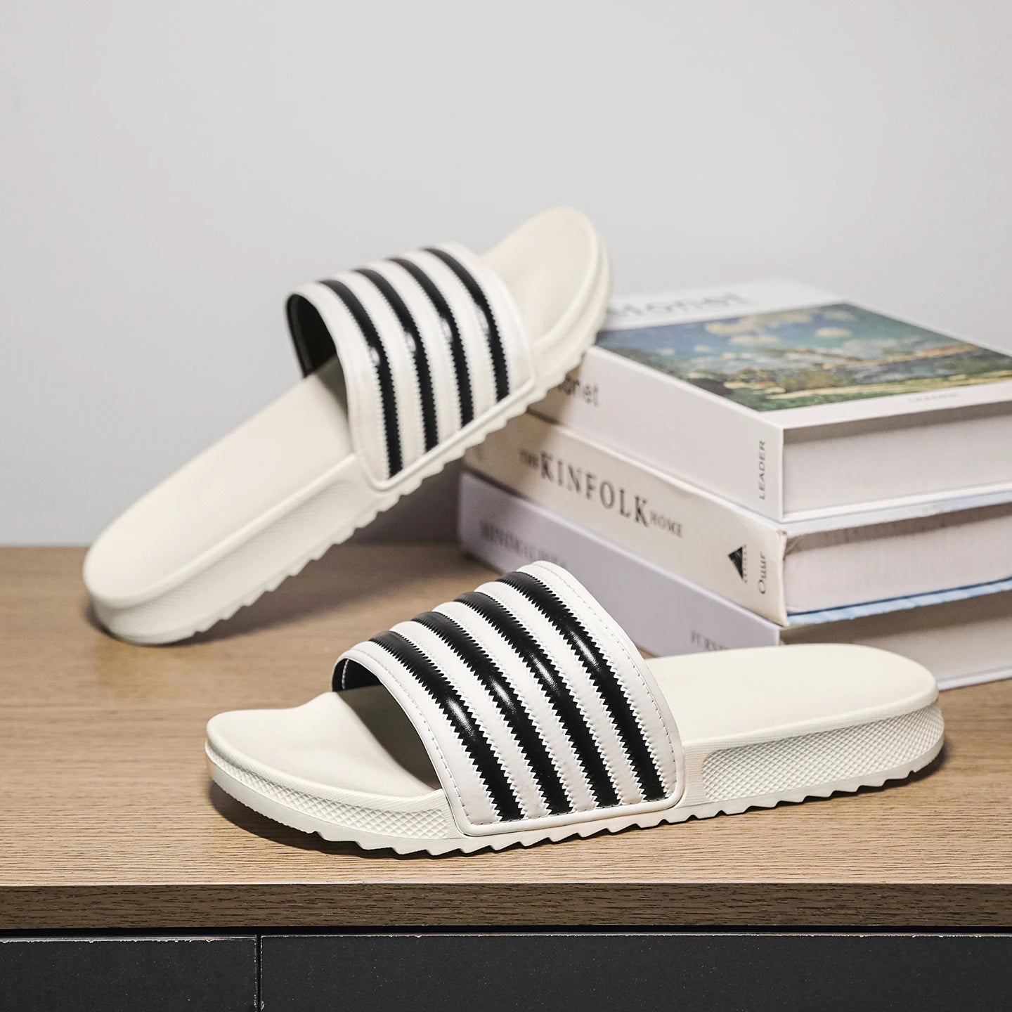 Slide Unissex Stripe Comfort Premium