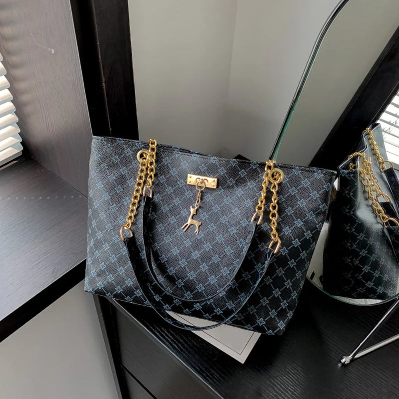 Bolsa Feminina Tote Soft Leather Grande Capacidade Premium Fashion