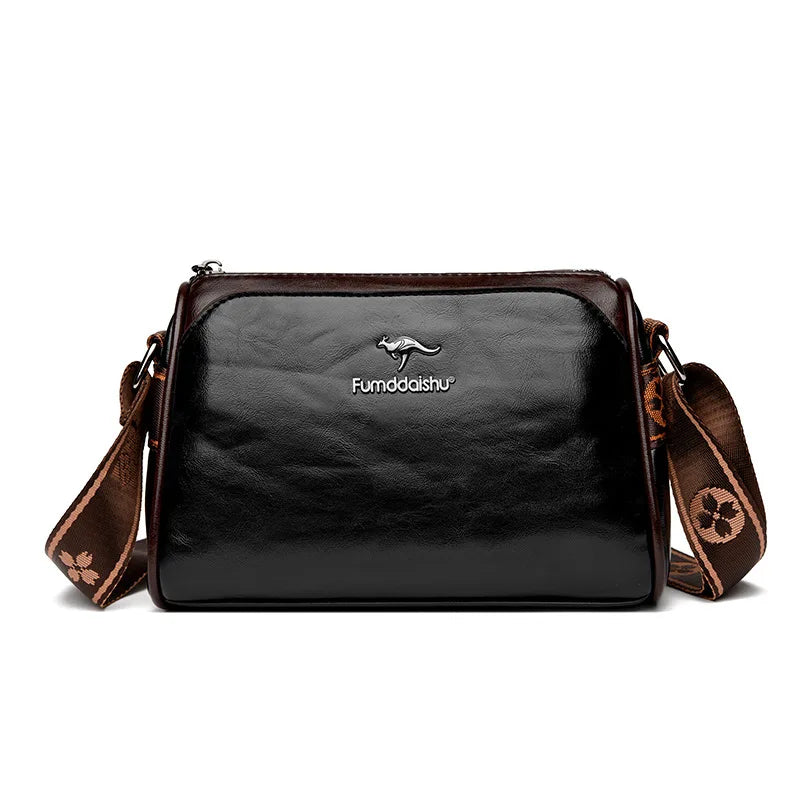 Bolsa Feminina Pillow Bag Retro Grande Capacidade Crossbody Premium