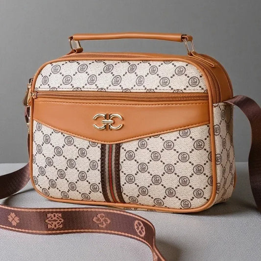 Bolsa Feminina Premium Crossbody Grande Capacidade Casual Elegante