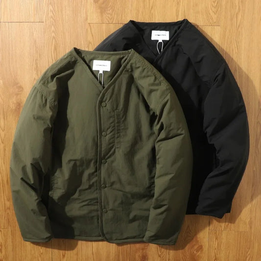 Jaqueta Masculina Workwear Retrô Minimalista