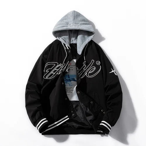 Jaqueta Varsity Premium Unissex Japanese Streetwear