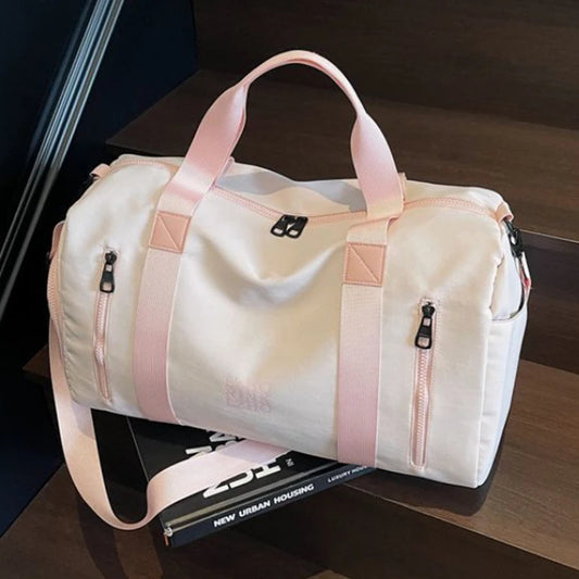 Bolsa de Viagem Grande Capacidade Impermeável Academia Weekend Bag