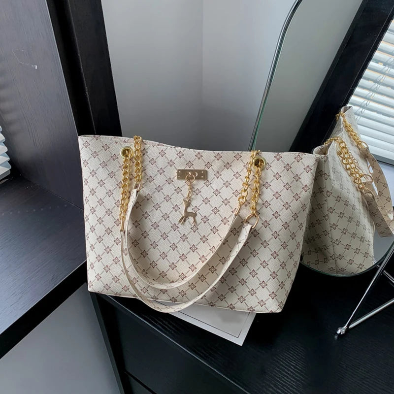 Bolsa Feminina Tote Soft Leather Grande Capacidade Premium Fashion