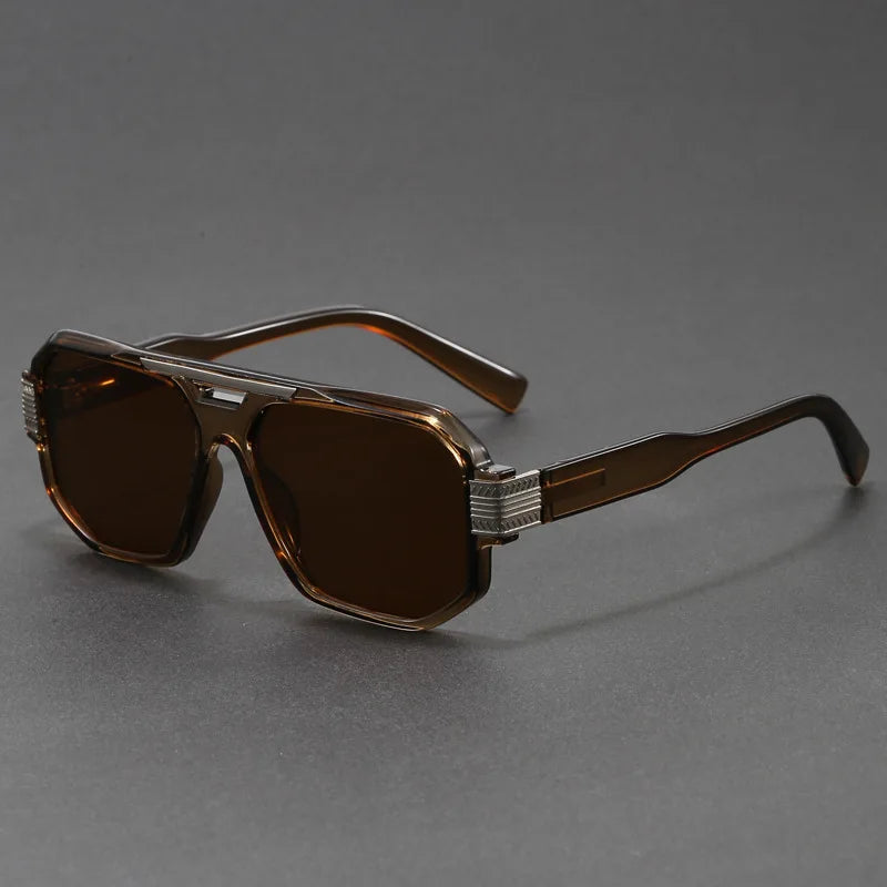 Óculos de Sol Aviador Premium Double Bridge Masculino e Feminino