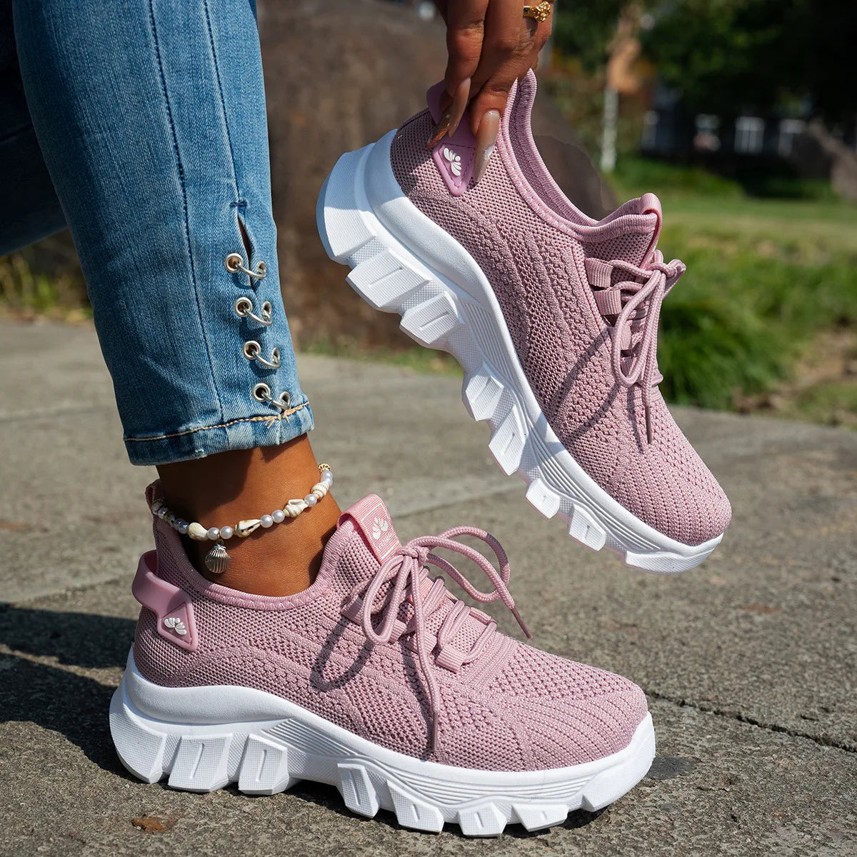Tênis Feminino Knit Comfort Premium