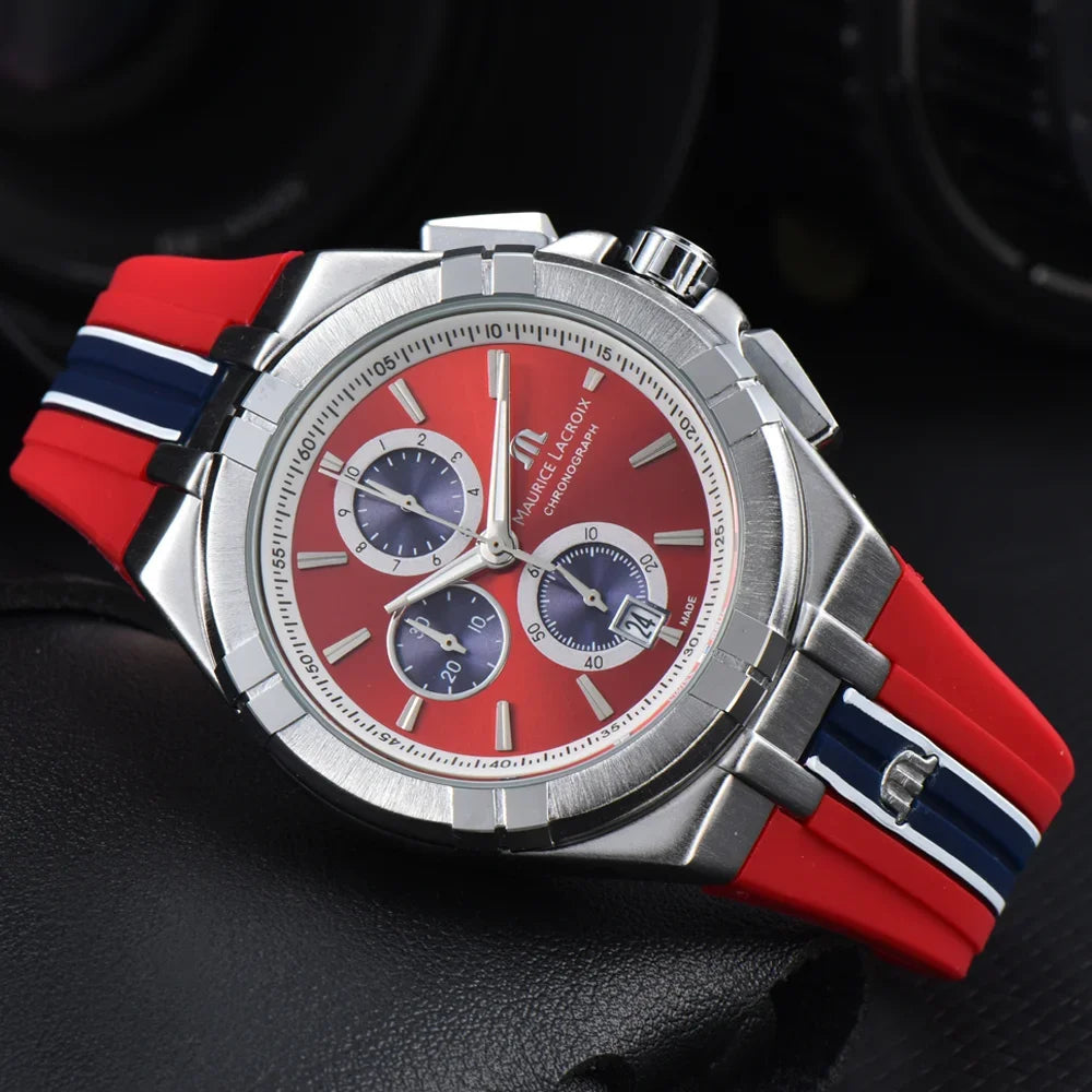 Relógio Masculino Luxury Chronograph Premium Business Sport