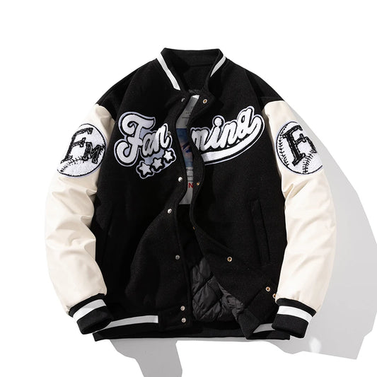 Jaqueta Varsity Legacy Streetwear