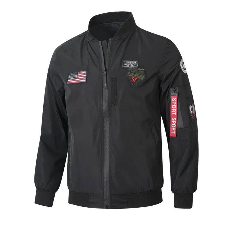 Jaqueta Premium Masculina Korean Motorcycle Streetwear