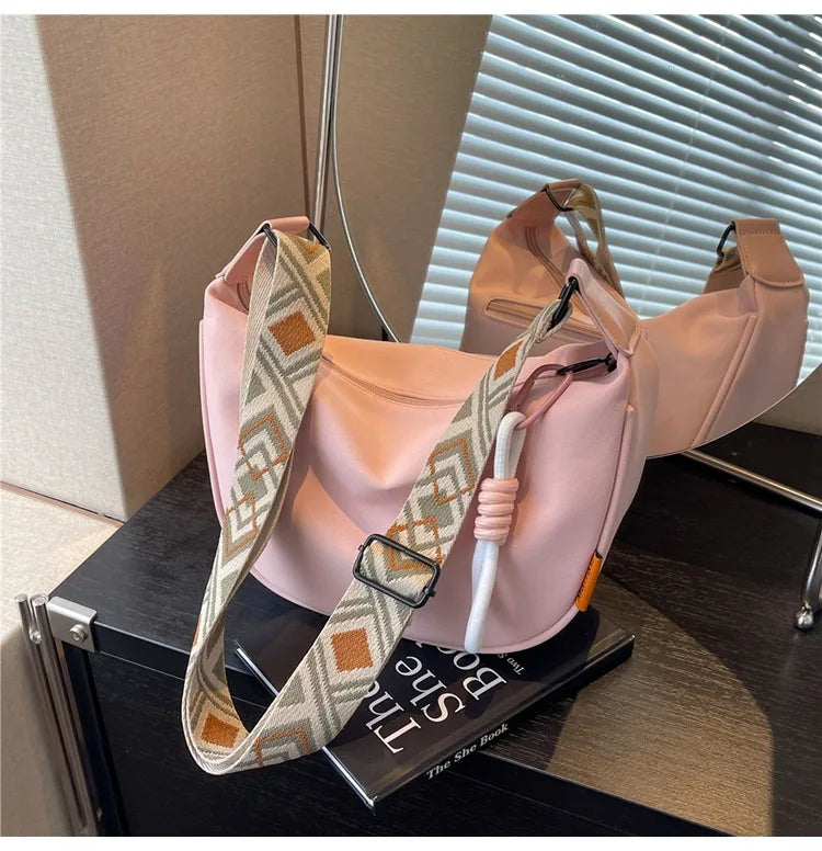 Bolsa Feminina Dumpling Crossbody Shoulder Bag Premium Fashion