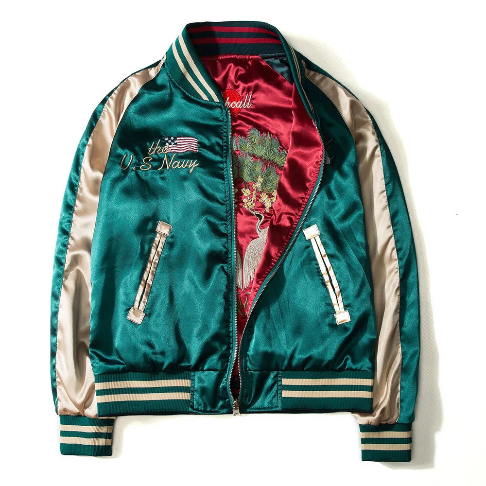 Jaqueta Sukajan Premium Unissex Japanese Streetwear