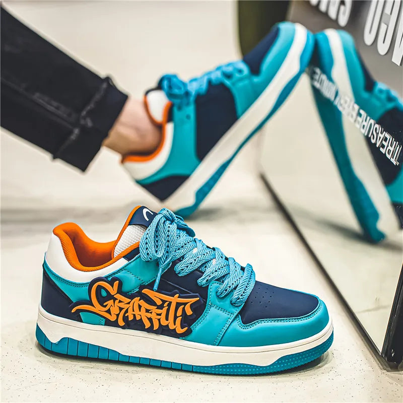 Tênis Masculino Designer Street Premium