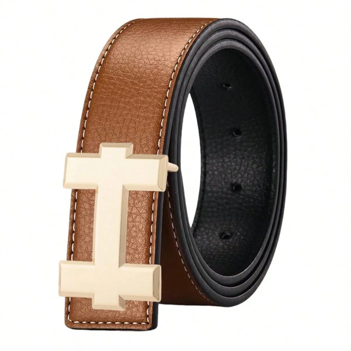 Cinto Masculino Luxury Premium Couro Business Casual