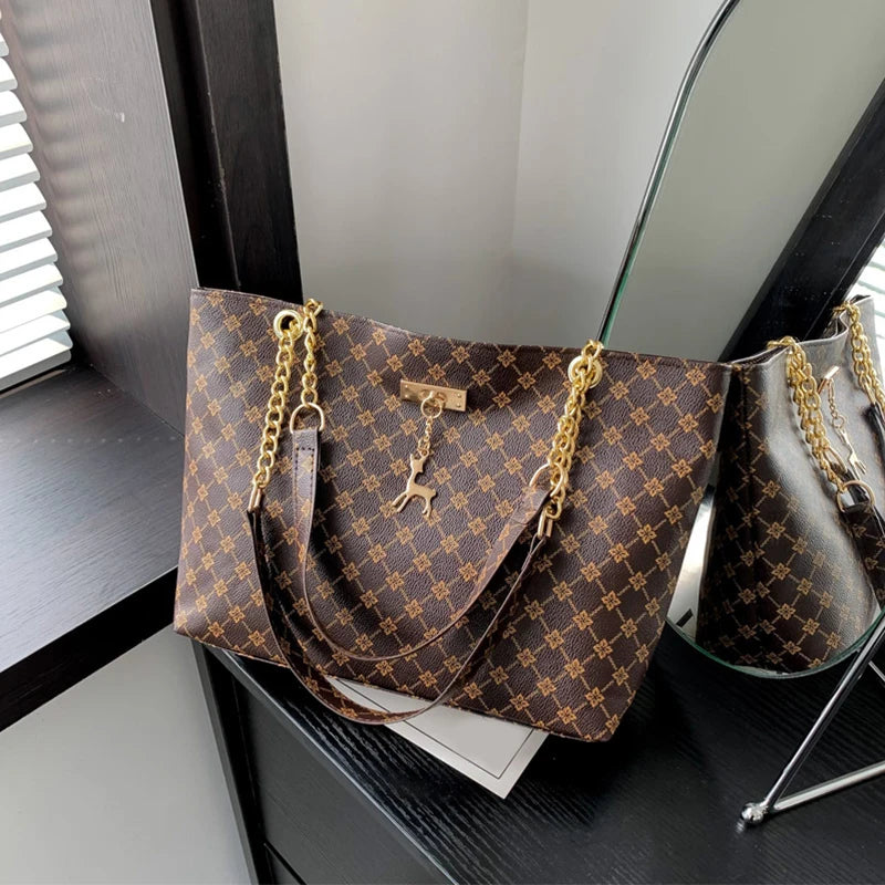 Bolsa Feminina Tote Soft Leather Grande Capacidade Premium Fashion
