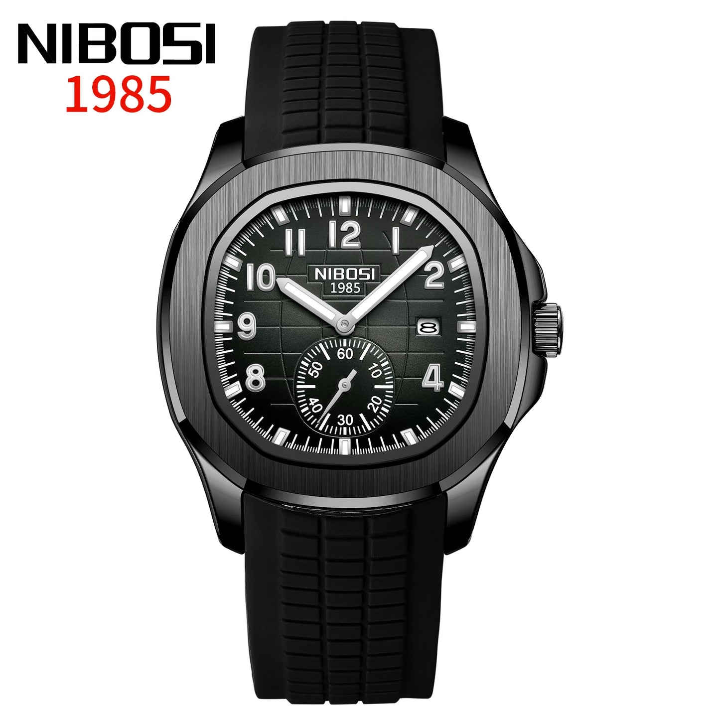 Relógio Masculino NIBOSI Premium Luxury 30ATM em Aço Inoxidável