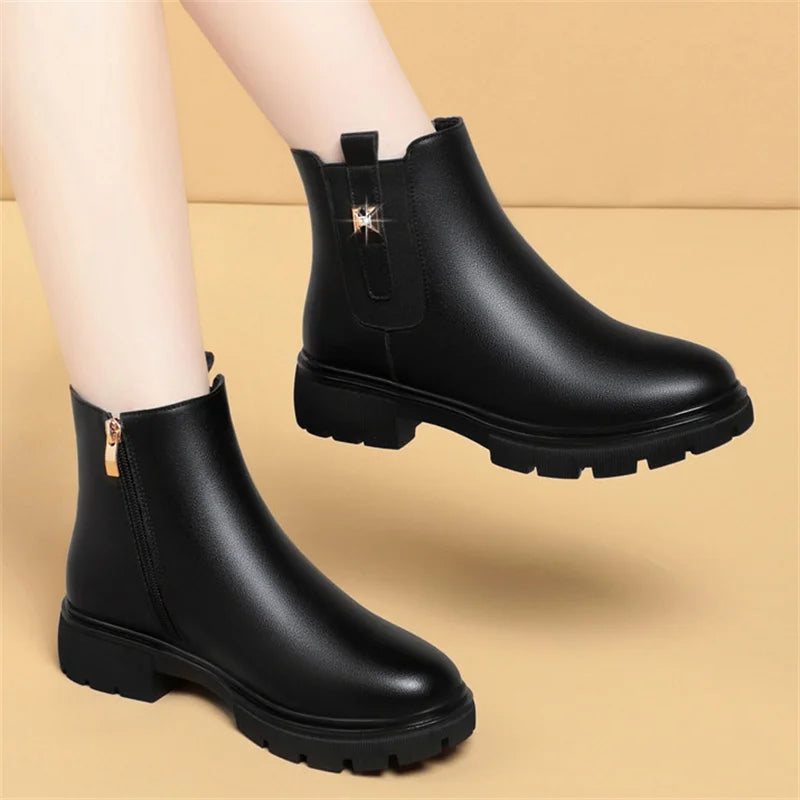 Bota Feminina Chelsea Luxe Premium