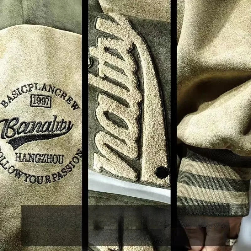 Jaqueta Vintage Premium Masculina Americana Streetwear