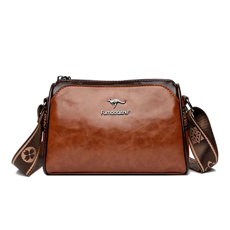 Bolsa Feminina Pillow Bag Retro Grande Capacidade Crossbody Premium