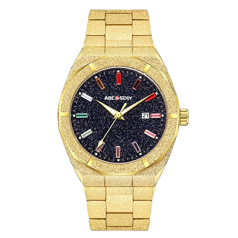 Relógio Masculino Premium Business Quartz com Pulseira Elegante