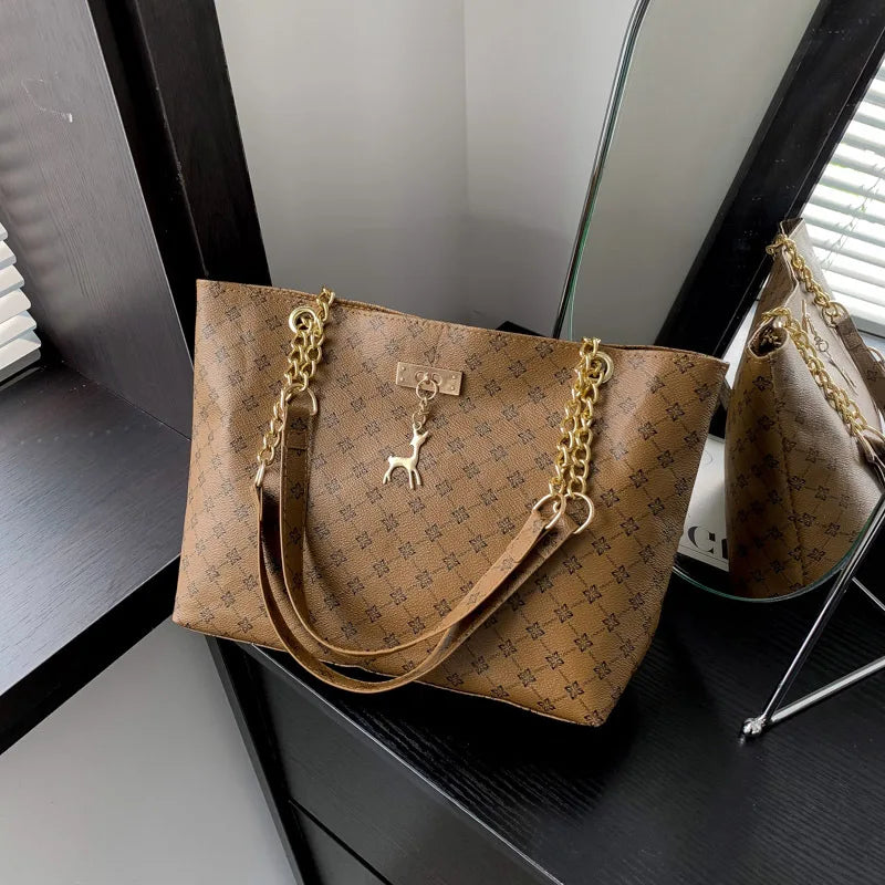 Bolsa Feminina Tote Soft Leather Grande Capacidade Premium Fashion