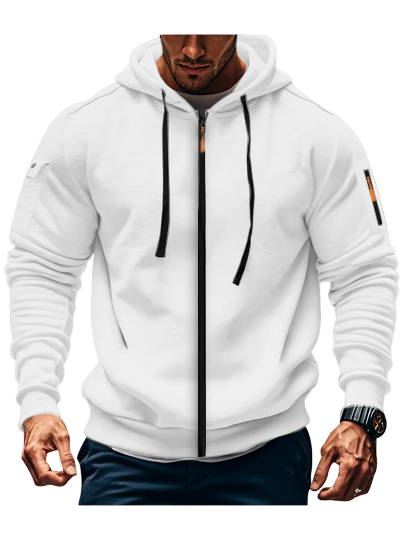 Jaqueta Masculina Hoodie Esportiva Premium