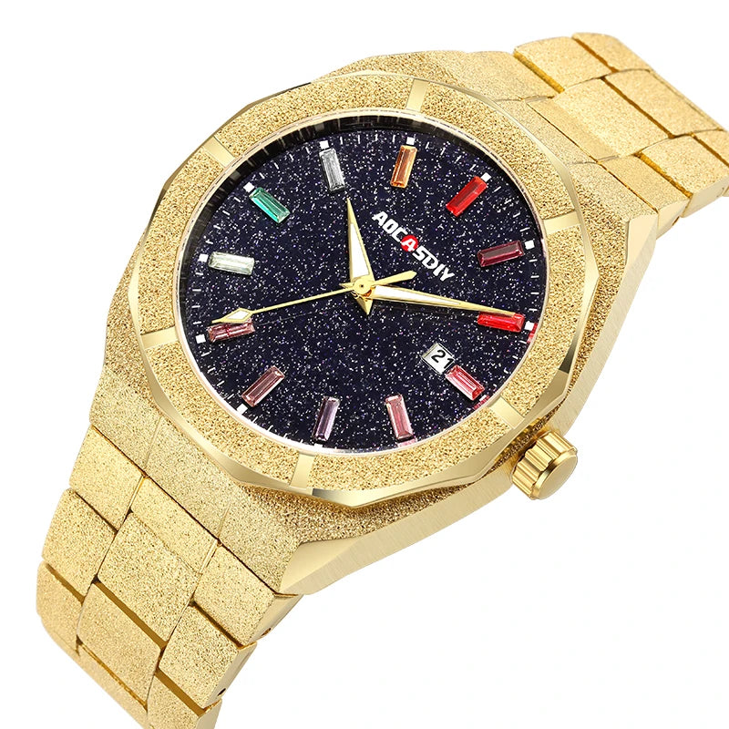 Relógio Masculino Premium Business Quartz com Pulseira Elegante