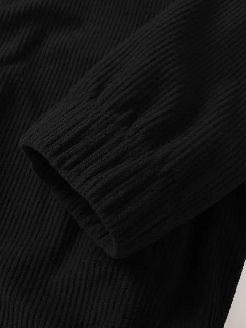 Jaqueta Masculina em Veludo Cotelê Casual Premium