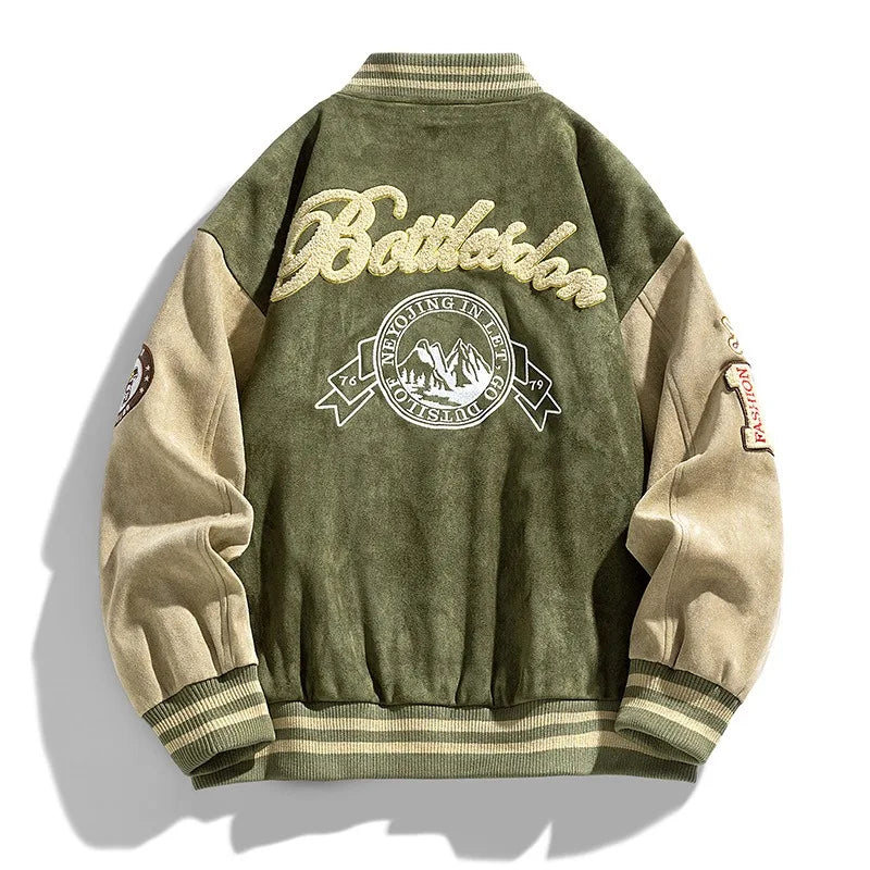 Jaqueta Bomber Premium Bordada Masculina High Street