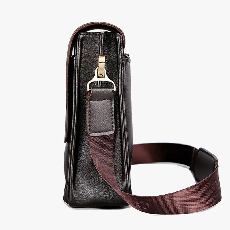 Bolsa Masculina Polo Vertical Crossbody Shoulder Bag Premium
