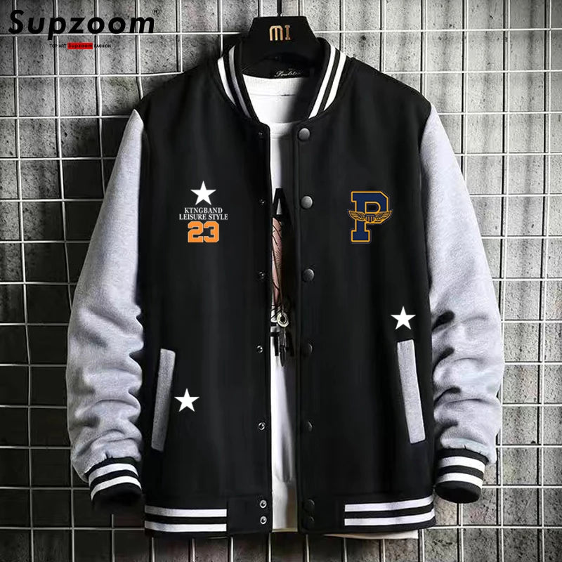 Jaqueta Varsity Premium Masculina Casual Streetwear