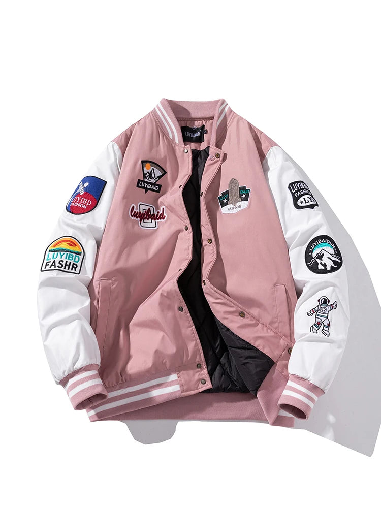 Jaqueta Varsity Premium Unissex College Streetwear