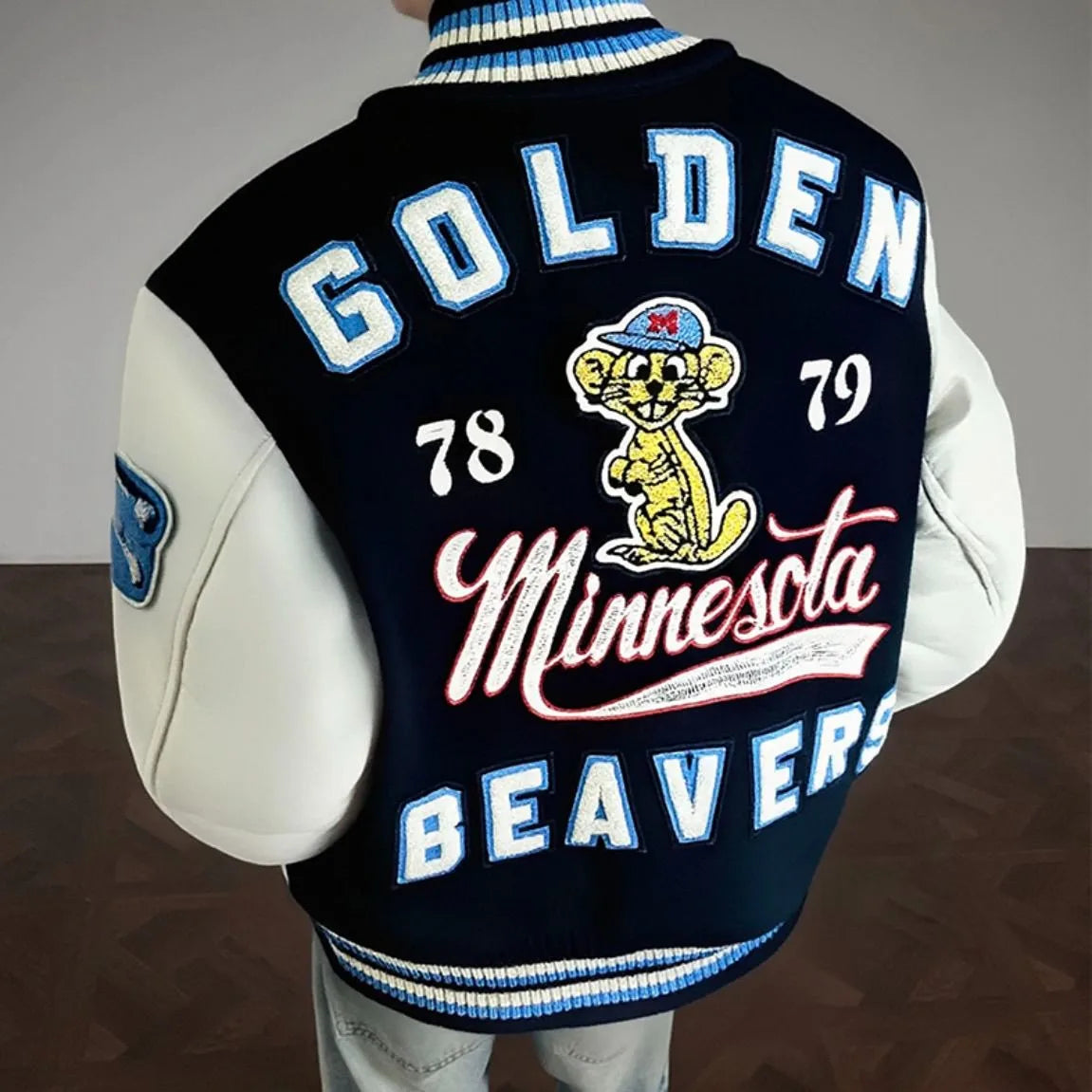Jaqueta Varsity Premium Masculina Luxury Streetwear